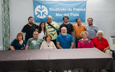 Asumió la nueva Comisión Directiva de nuestro Sindicato de Prensa para el mandato 2024-2027